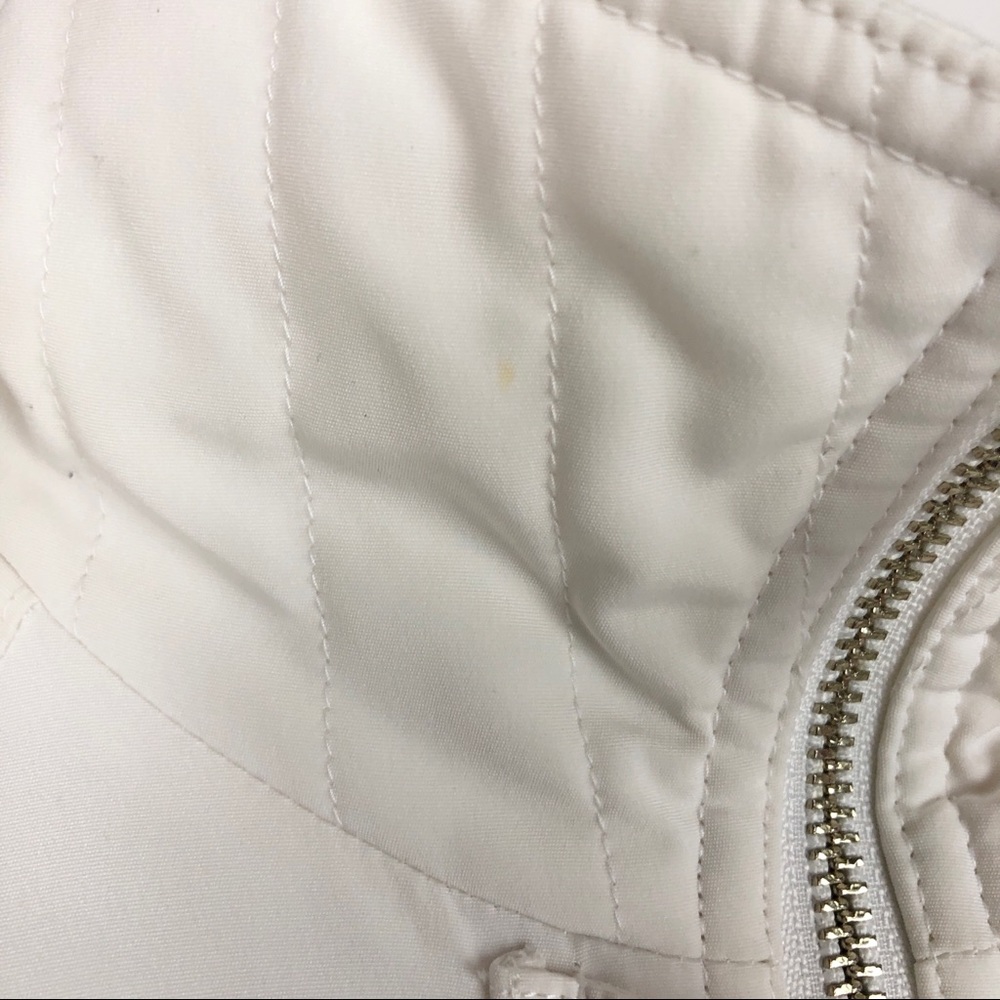 Weather Tamer White Winter Jacket w/ Removable Hood - Picture 13 of 16